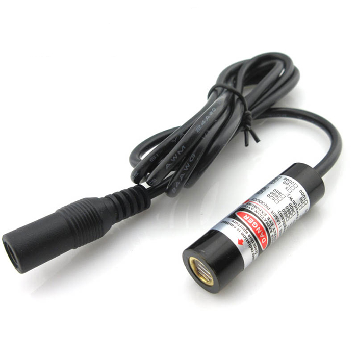 635nm 1mW~10mW 빨간색 laser module line 12*45mm - Click Image to Close